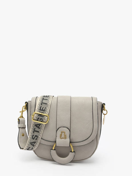 Cross Body Tas Anneau Lulu castagnette Grijs anneau YSEE